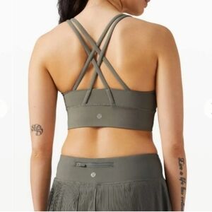 lululemon Energy High-Neck Longline Tough Bra Size 4